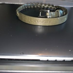 Coach Braided Bracelet